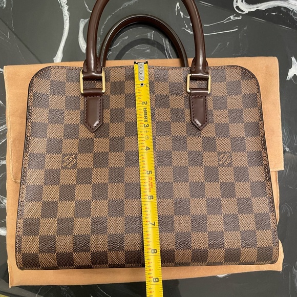 Authentic Vintage Louis Vuitton Damier Ebene Triana Bag - Picture 11 of 13